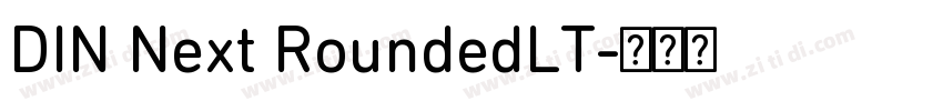 DIN Next RoundedLT字体转换